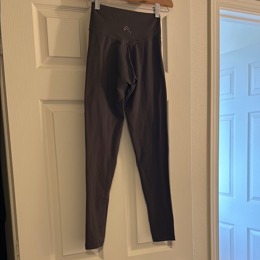 Oner active timeless high waisted leggings deep taupe- short